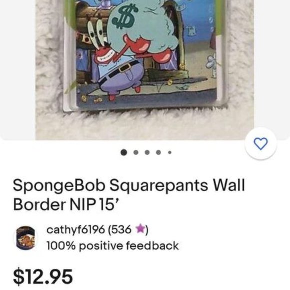 SpongeBob Squarepants Wall Border (15 Feet) - Picture 4 of 4